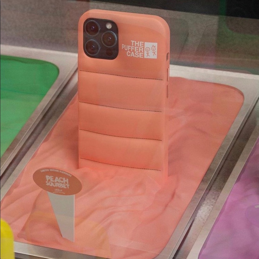 Urban Sophistication Puffer Case in Peach Sorbet (iPhone 11 Max Pro)